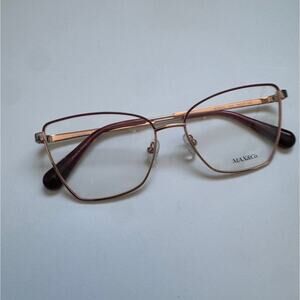 NEW Max & Co MO5035 Gold Butterfly Eyeglasses